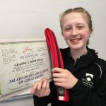 Oswestry School – Caitlin sets her sights on 1st Dan Tae Kwon-Do black belt