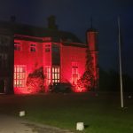 Slindon College lights up red for Dyslexia Awareness campaign