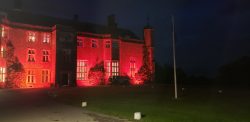 Slindon College building red for dyslexia