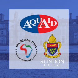 Slindon College, The Africa Trust and AquAid