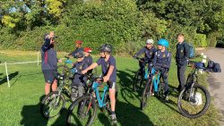 Slindon College mountain bikes inter-house sports event