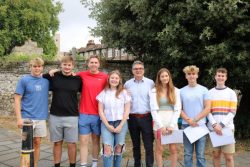 King's Rochester Kent A level results 2022