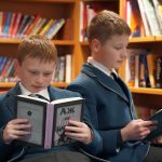 Author gifts books to Danes Hill School Ukrainian Pupils